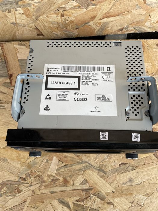 Навигация Nissan Juke 2015 год.