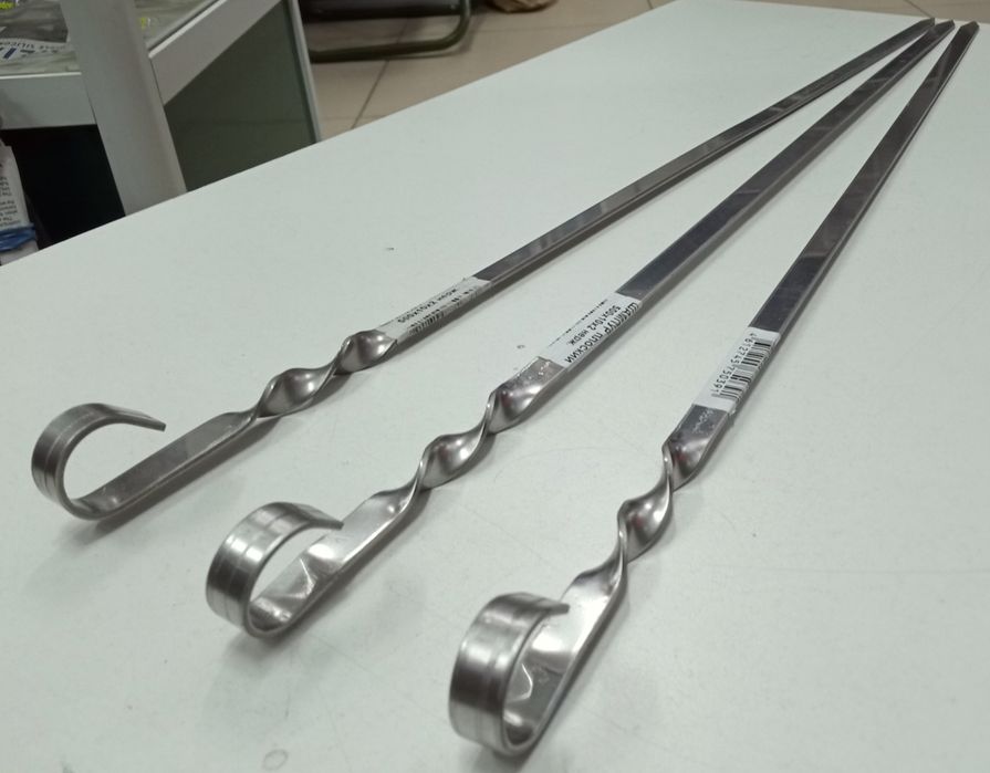 Шампур плоский 500x10x2 мм