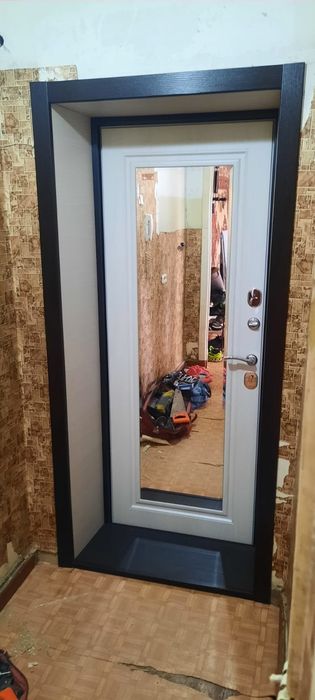 Входные двери, установка,  откосы.