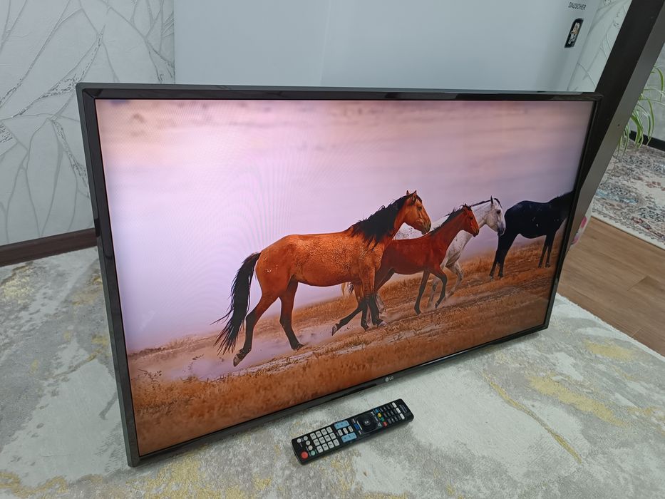 LG 108 см, Смарт ТВ Телевизор с интернетом.