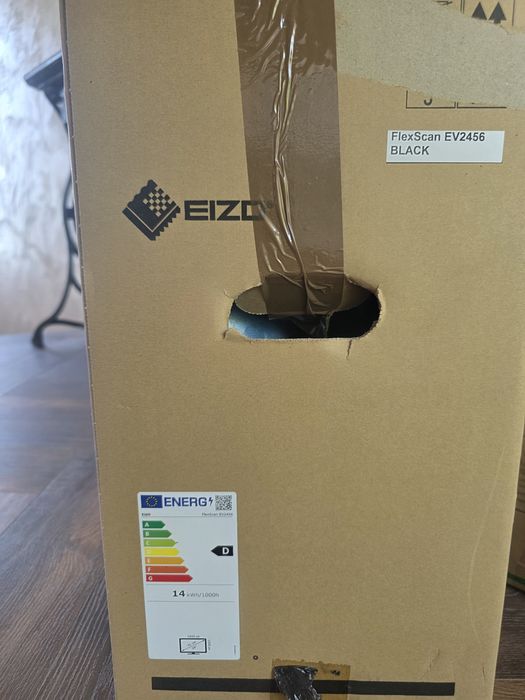 Monitor EIZO FlexScan EV2456-BK 24.1" IPS – SIGILAT, NOU