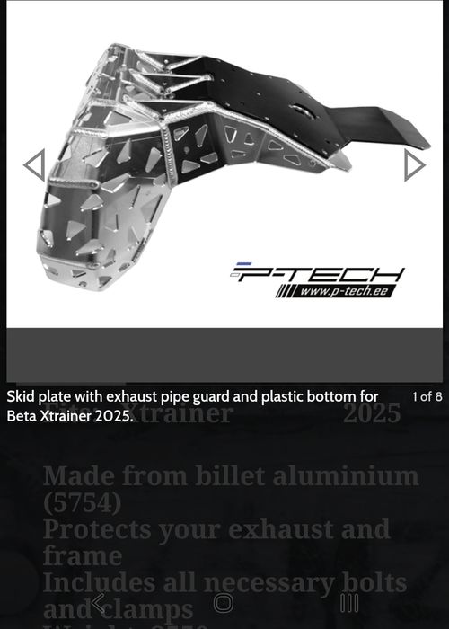 Beta xtrainer 300 22-26 Алуминиев гард