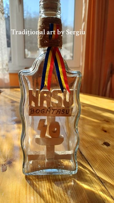 Sticle diferite cu nume sau alte modele din lemn