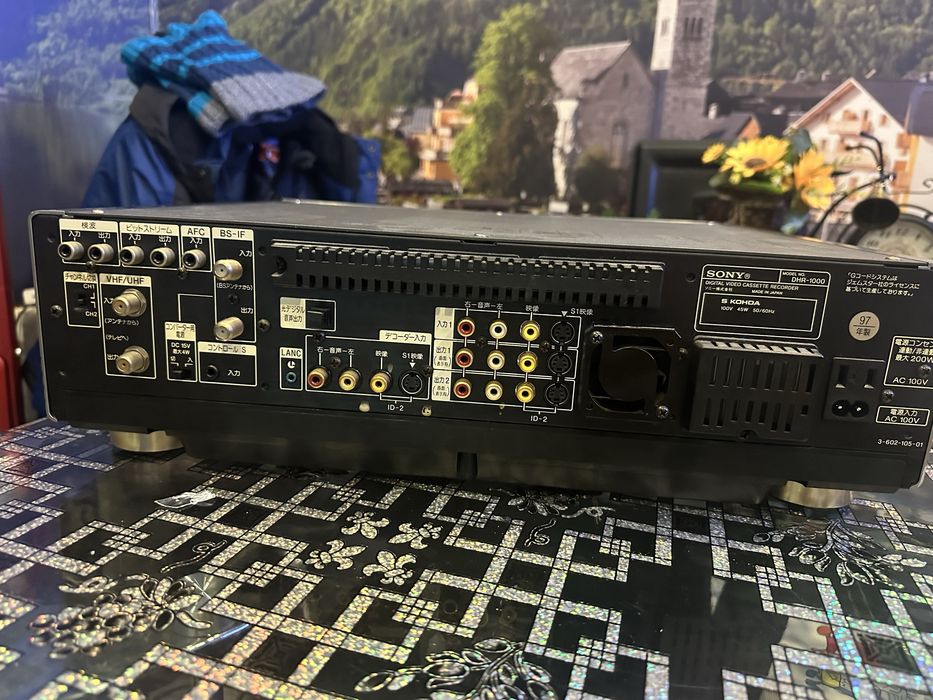 Panasonic NV V10000 Sony DHR 1000 functional