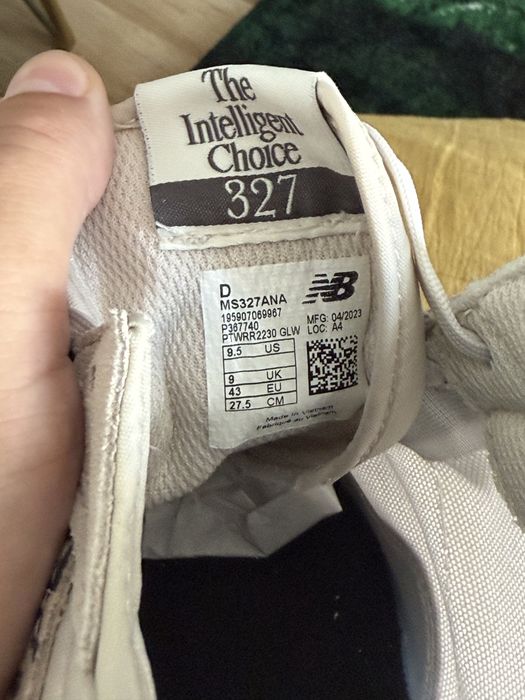 New Balance 327 bej cu model leopard marimea 43 noi originali