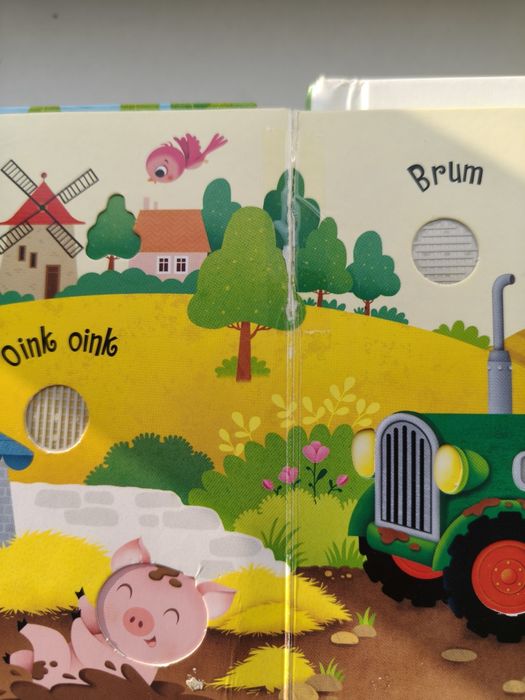 Set 4 Cărți Sonore Usborne – Colecția Completă (Farm, Jungle, Garden,