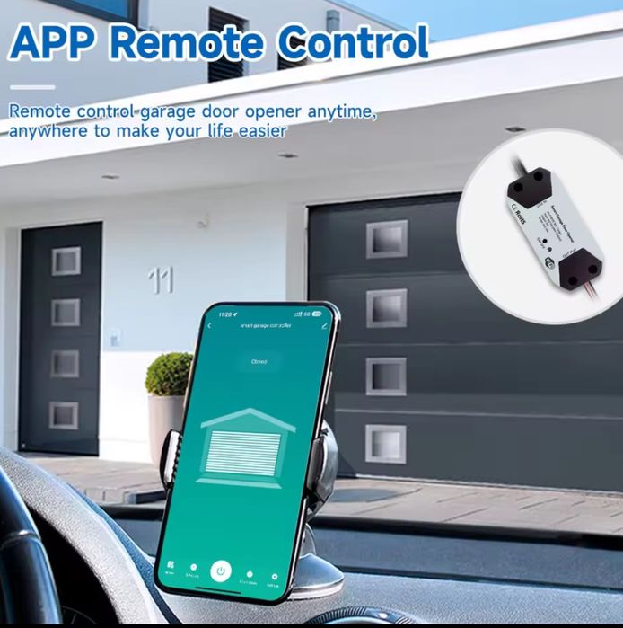 устройство за управление на гаражна врата от телефон