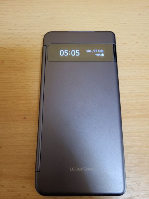 Telefon lg velvet 5 g dual screen 128 giga