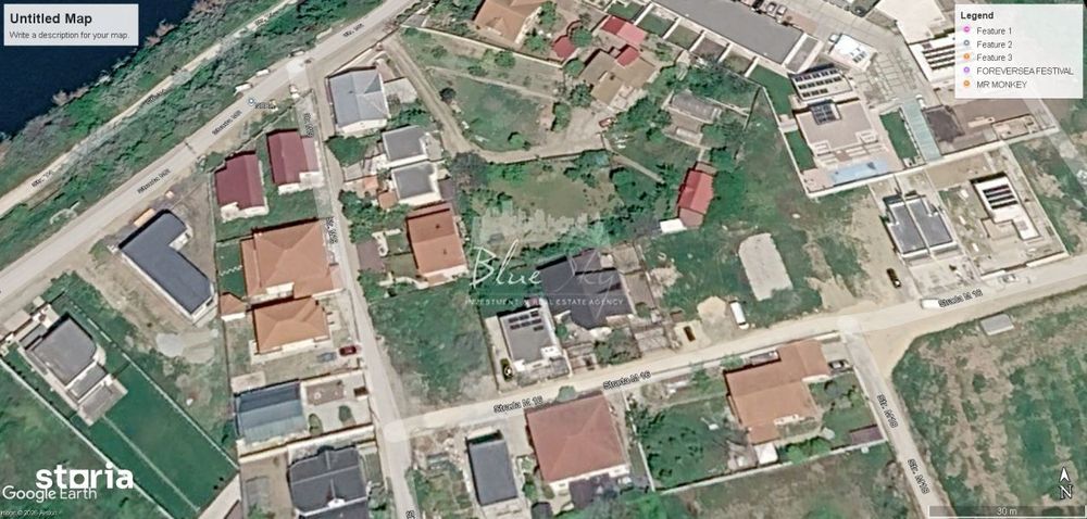 Teren 600 mp situat in Zona Mamaia Sat