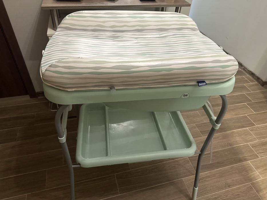 Вана с маса за повиване Chicco Cuddle and Bubble