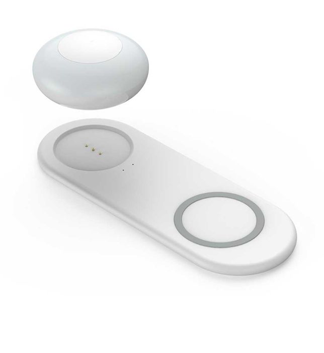 безжично зарядно с портативна лед лампа, wireless charging night lamp