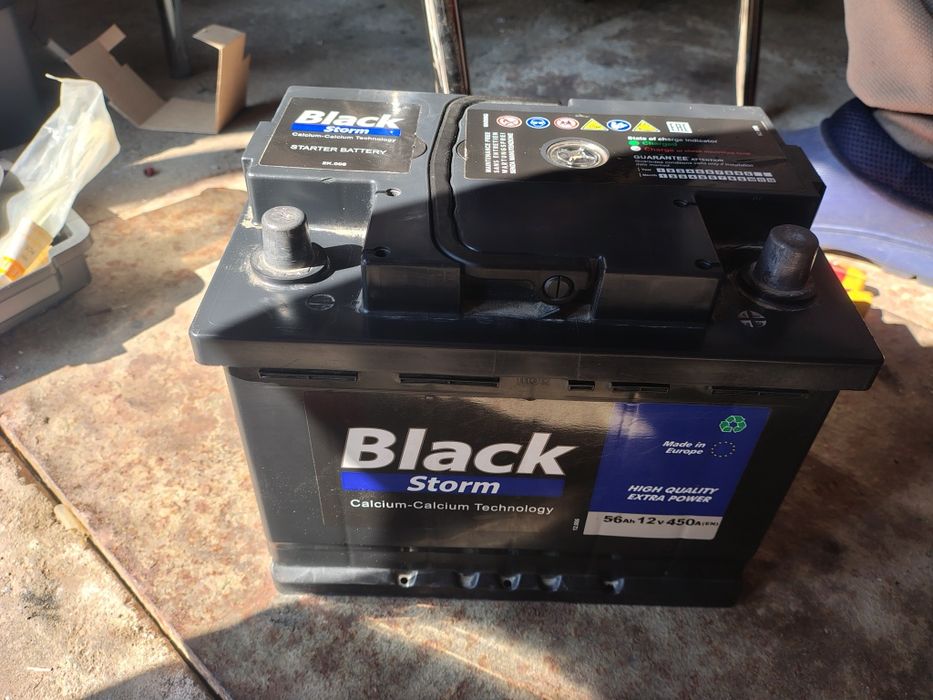 Акумулатор Black Storm 56Ah