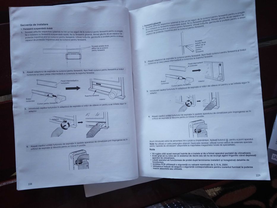 Aparat de aer condiționat portabil.