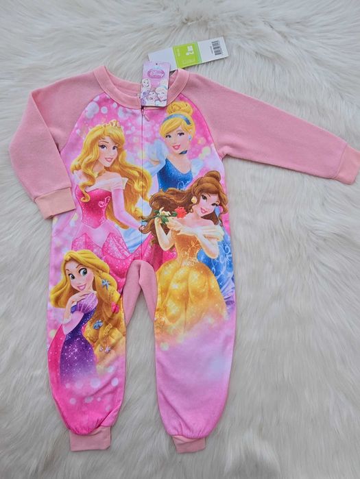 Детска пижама гащеризон Принцеси 18-24 месеца - НОВА
