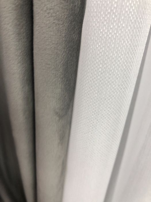 Отрезки штор тюлей тряпьё