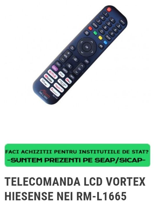 Telecomanda NEI LCD
