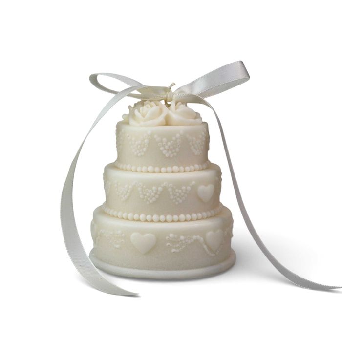 Соева свещ „Торта“ – аромат Ванилия