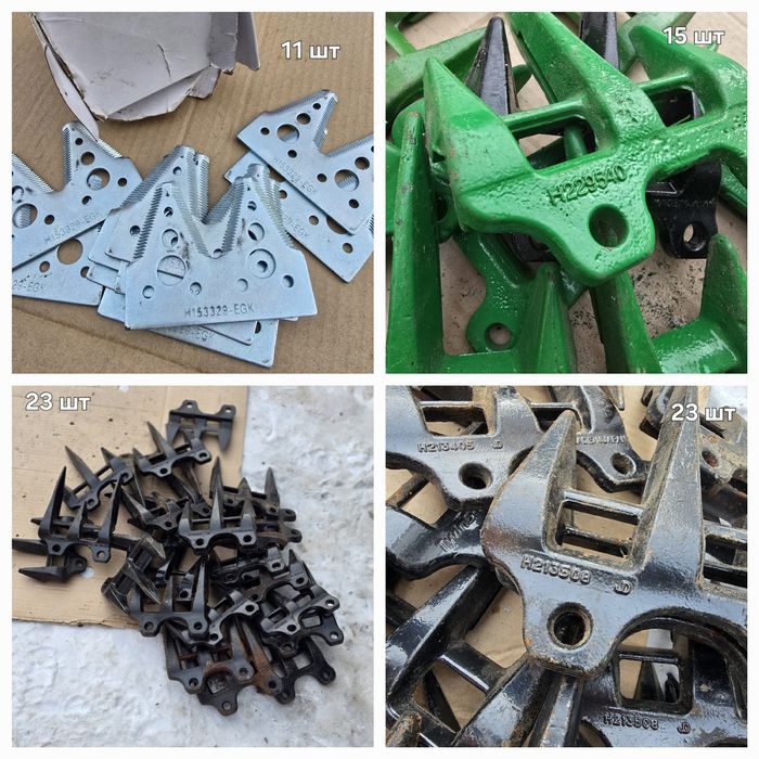 Запчасти комбайн John Deere