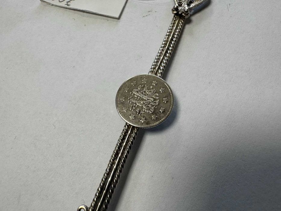 Старинна сребърна османска лъжица 11.64гр.