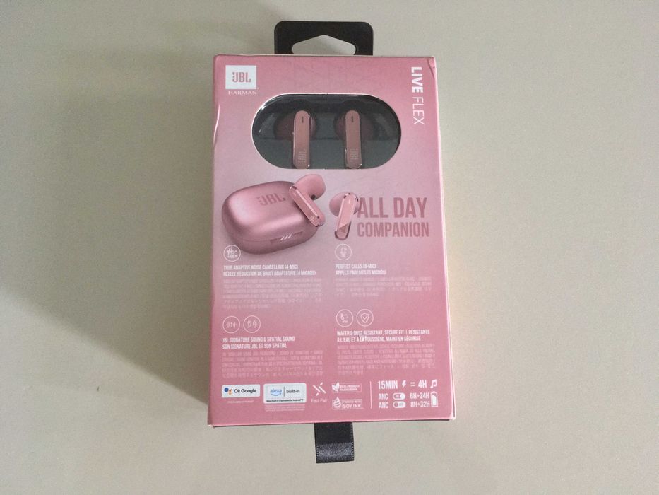 casti wireless JBL Live Flex, ANC (anulare zgomot), bluetooth, noi garantie 2 ani