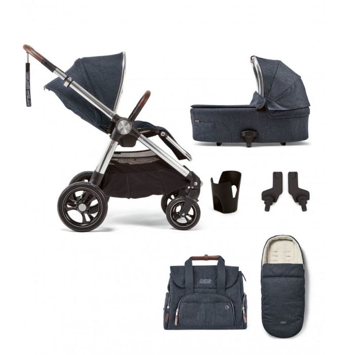 Бебешка количка Mamas & papas ocarro с кош за новородени