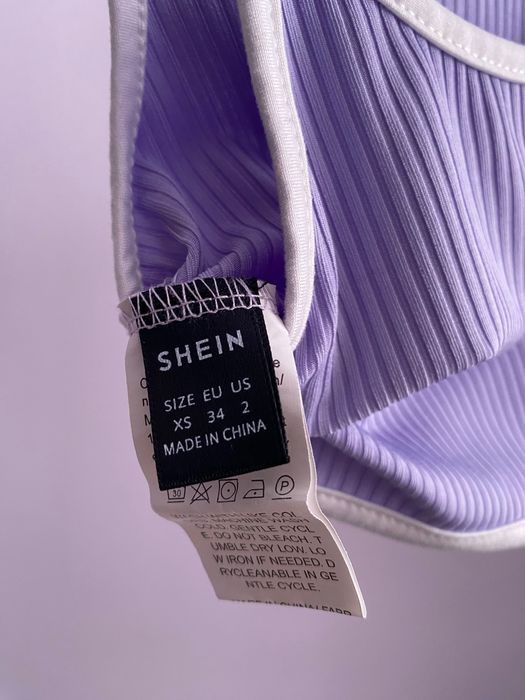 Лилав потник Shein XS размер