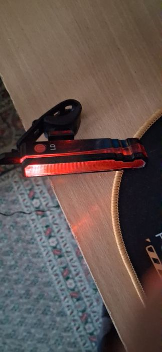 stop bicicleta cu laser punct +laser  linii sau led rosu intermitent