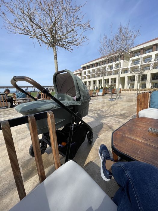 Коляска Joie Люлька + прогулочный блок