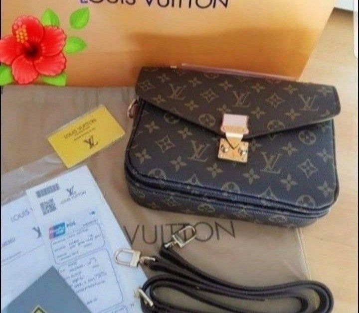 Geanta piele naturala,model Pochette Metis/cutie,card,factura,saculet