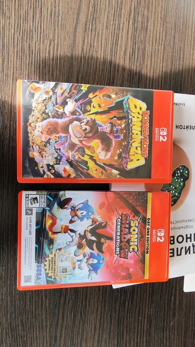 Картридж Sonic Shadows для Nintendo Switch 2