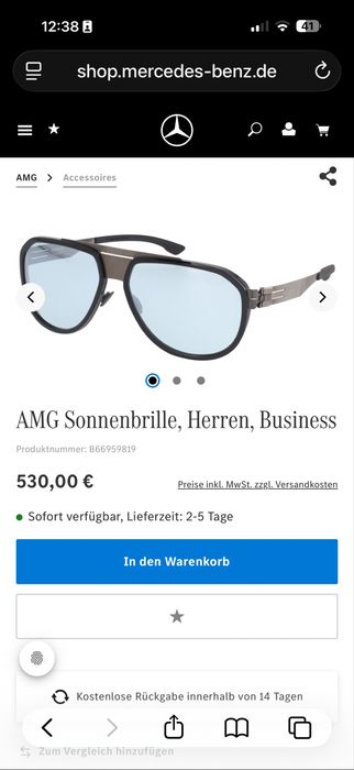 Очила AMG ic! Berlin
