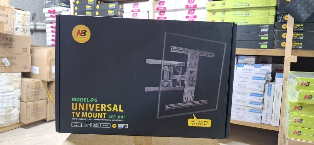 Кранштейн для монитора и телевизоров  широкий ассортимент  24/7