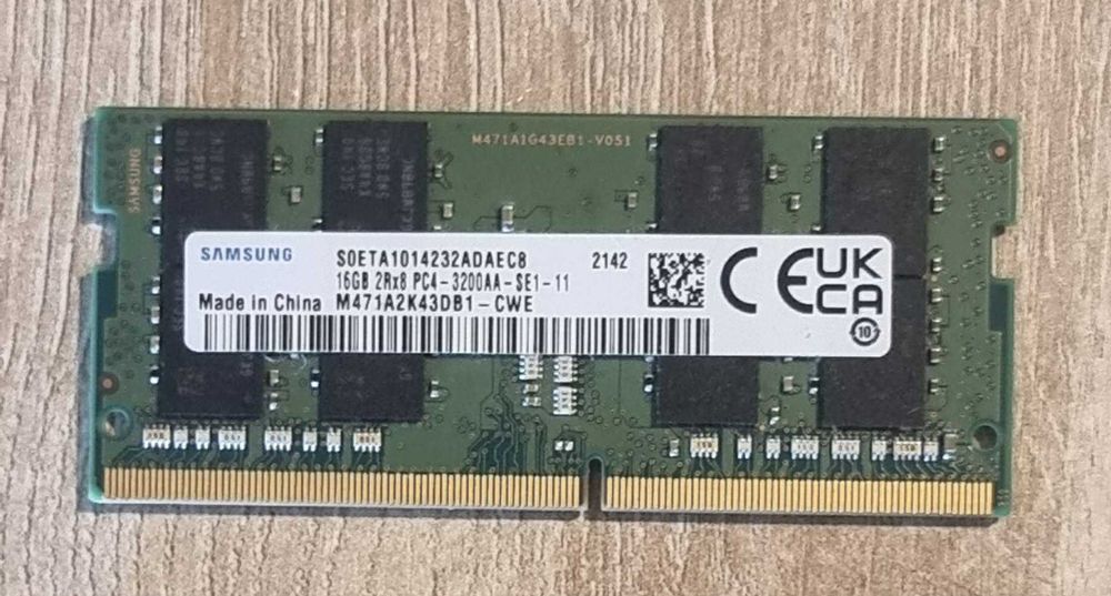 SAMSUNG 16GB DDR4 RAM  ДДР4 РАМ памет за лаптоп 3400MHz