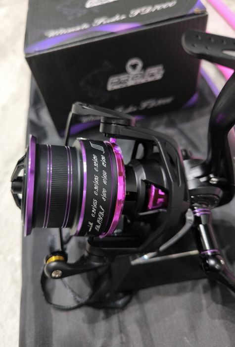 Feeder FL BLACK FORCE PINK 3.60m 60-180g + Mulineta PRO FL 7000