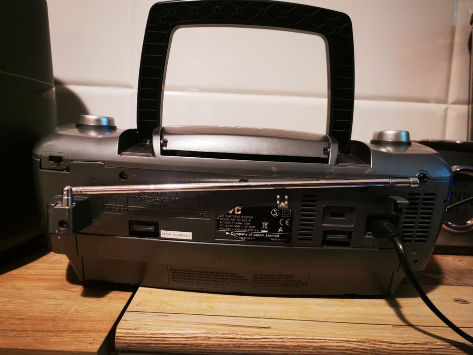 Radiocasetofon JVC  Radio Cd