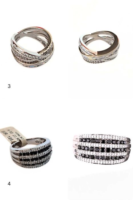 Сребърни пръстени Swarovski, Giorgio Martello, Gooix и други