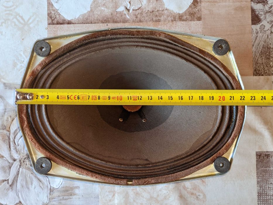 Ретро високоговорител ВАА34 с AlNiCo магнит от българско лампово радио