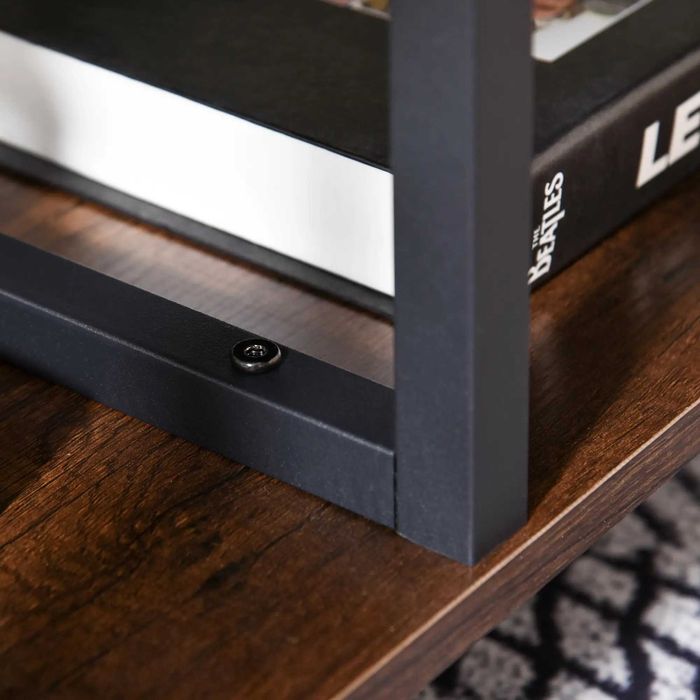 Холна маса HOMCOM, с рафтове