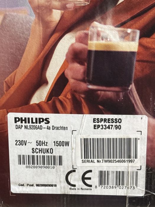 Philips 3300 Series with LatteGo / Sigilat