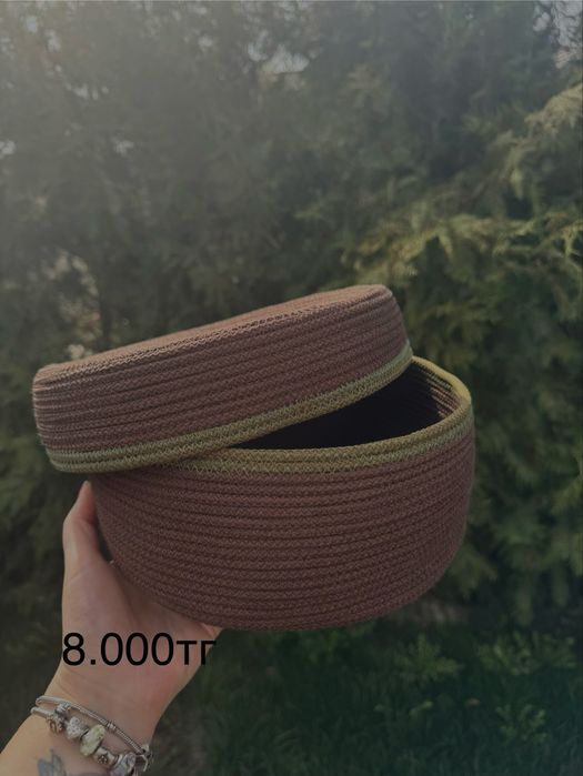 Корзинки из шнура