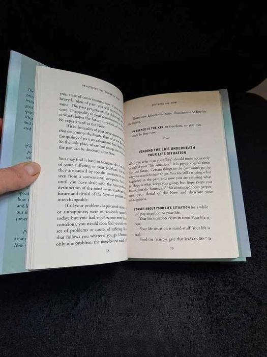 Practicing the power of now - Eckhart Tolle