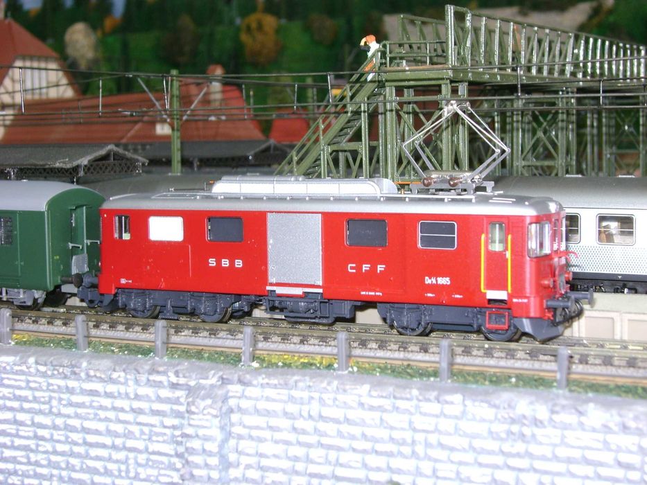 Vand ellok scara  HO SBB De 4/4