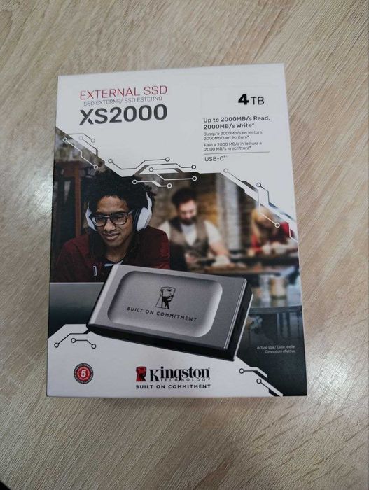 Внешний SSD Kingston 4ТБ