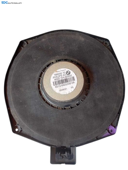 Subwoofer Boxa Difuzor sub Scaun BMW Seria 3 E90 E91 2004 - 2011 Cod 6925330 6513692533006 [V0604]