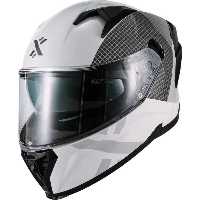 Casca moto integrala NOUA Shox Rapid Speedway alba marimi XS la XXL