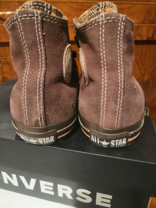 conversi converse all star piele intoarsa