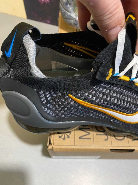 Nike Air Vapormax 2021 All Black gold 45