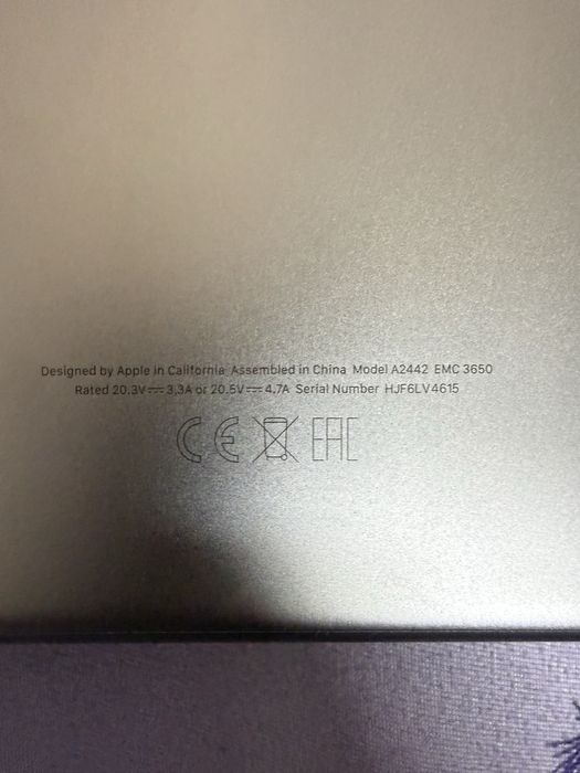 MacBook Pro 14” M1 Pro 2021 – A2442 – 512GB – PENTRU PIESE