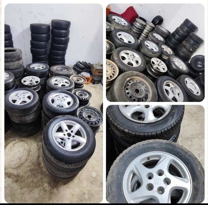 Диски  Шины разные размеры