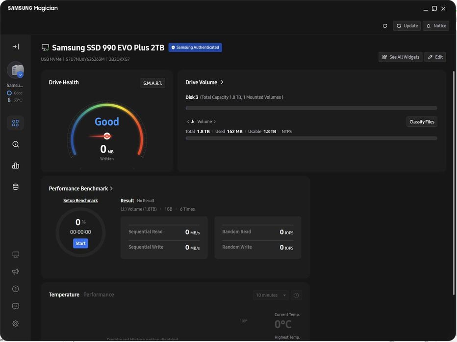 НОВ | 2TB Samsung 990 EVO Plus | NVMe SSD диск Gen4 | DRAM кеш | скорост до 7250 MB/s | формат M.2 2280